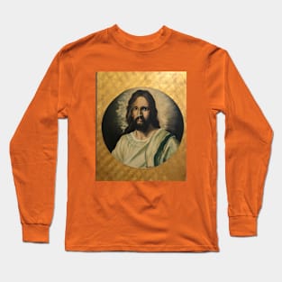 A Painting of Jesus by my Father in 1968 Long Sleeve T-Shirt